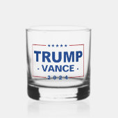 TRUMP VANCE 2024 WHISKY GLAS (Voorkant)