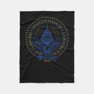 Trump Vance 2025 Inauguratie Seal 2 Fleece Deken