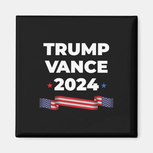Trump Vance 2025 Magneet (Voorkant)