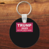 Trump Vance 2025 wordt weer geweldig () Sleutelhanger (Voorkant)