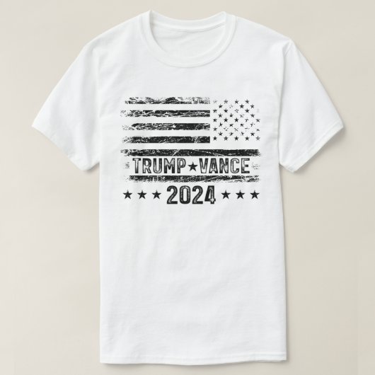 Trump Vance '24  2024 T-shirt (Design voorkant)