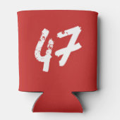 Trump Vance 24 47 Rood Blikjeskoeler (Achterkant)