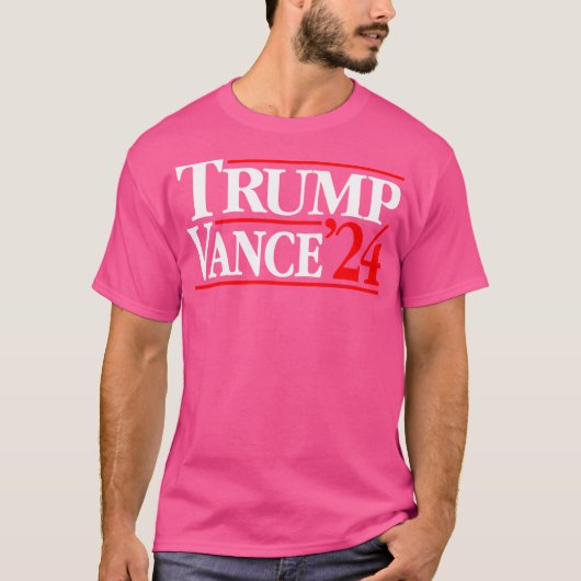 Trump Vance '24 T-shirt (Voorkant)