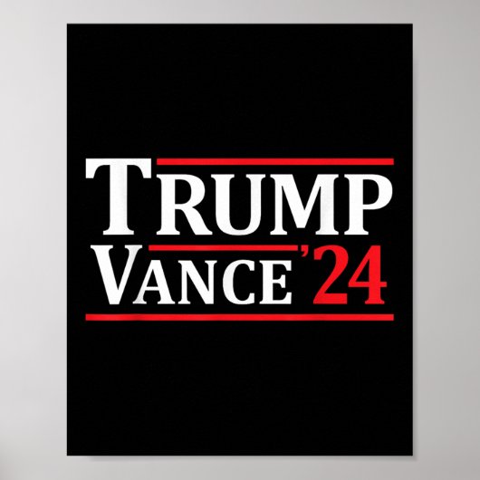 Trump Vance 24 Trump 2024 Poster (Voorkant)