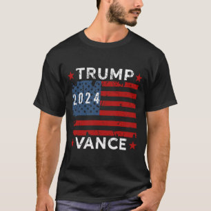 Trump Vance 24 TShirt, Trump 2024 verkiezing T-shirt