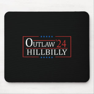 Trump Vance 24 verbiedt Hillbilly US Flag  Muismat