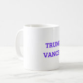 Trump Vance 28 Koffiemok (Voorkant links)