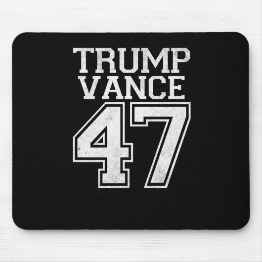 Trump Vance 47e President  nummer Muismat (Voorkant)