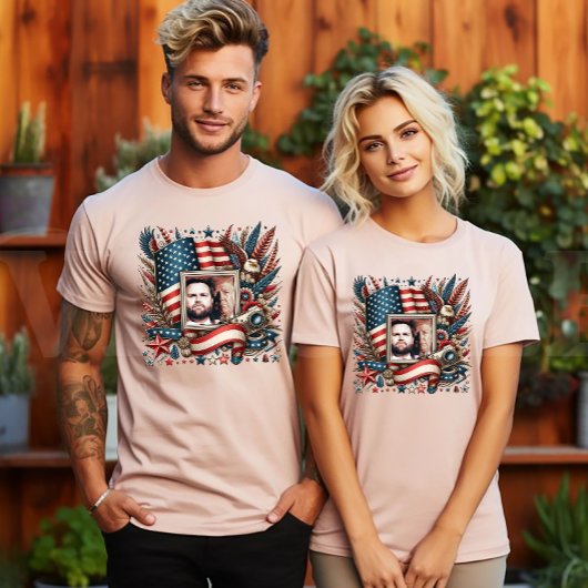 Trump & Vance 4 juli Onafhankelijkheidsdag T-shirt