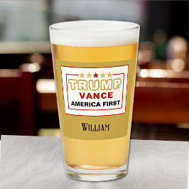 Trump-Vance America eerste 2025 pint Glas