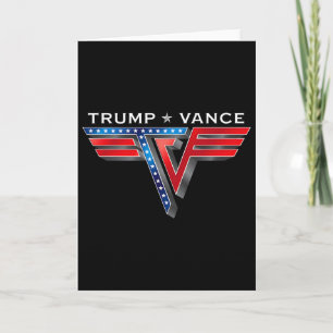 Trump Vance Amerika Trump We Won Wint Inauguratie Kaart