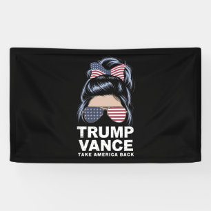 Trump Vance Breng Amerika Terug Rommelige Knot Mei Spandoek