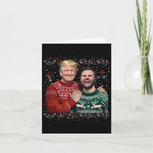 Trump Vance Broers Grappige Horrendelijke Kerst Xm Kaart