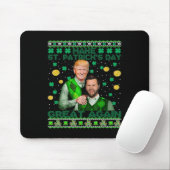 Trump Vance Brothers Funny St Patrick's Day Ugly S Muismat (Met muis)