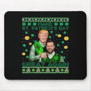 Trump Vance Brothers Funny St Patrick's Day Ugly S Muismat
