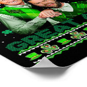 Trump Vance Brothers Funny St Patrick's Day Ugly S Poster (Hoek)