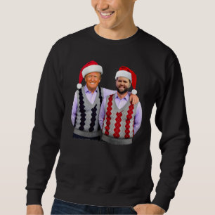 Trump Vance Brothers Kerstman Grappig Trump Kerstm Trui