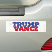 TRUMP & VANCE BUMPERSTICKER (Op auto)