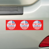 Trump Vance Bumpersticker (Op auto)