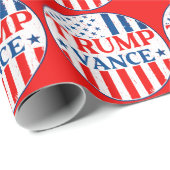 Trump Vance Cadeaupapier (Rol Hoek)