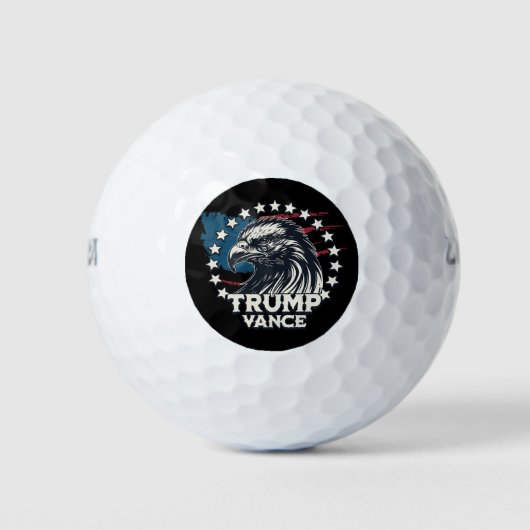 Trump Vance Golfballen (Voorkant)