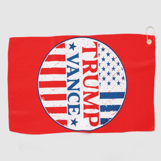 Trump Vance Golfhanddoek (Horizontaal)