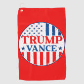Trump Vance Golfhanddoek (Voorkant)
