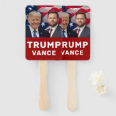 Trump Vance Handwaaier (Voorkant en achterkant)