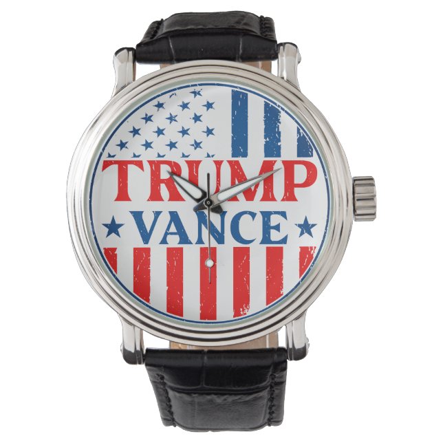 Trump Vance Horloge (Voorkant)