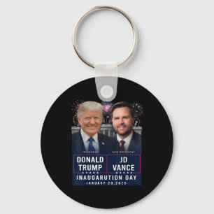 Trump Vance inauguratiedag 2025 Donald Trump JD Sleutelhanger