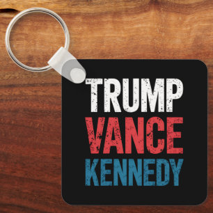 Trump Vance Kennedy 2024 Verkiezing Sleutelhanger