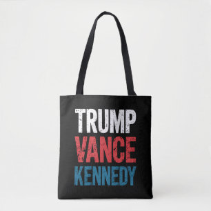 Trump Vance Kennedy 2024 Verkiezing Tote Bag