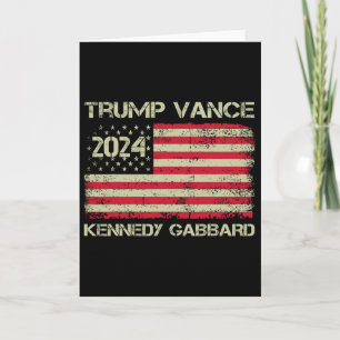 Trump Vance Kennedy Gabbyrd Schaakmat Neem Amerika Kaart