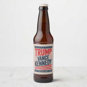 Trump Vance Kennedy keert terug naar 2024 Bier Etiket
