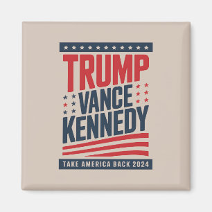 Trump Vance Kennedy Neem Amerika Terug 2024  Magneet