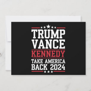 Trump Vance Kennedy Neem Amerika Weer Terug Kaart