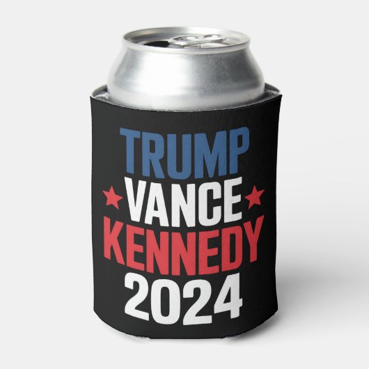 Trump Vance Kennedy President 2024 Blikjeskoeler (Blikje Voorkant)