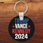 Trump Vance Kennedy President 2024 Sleutelhanger<br><div class="desc">Trump Vance Kennedy President 2024</div>