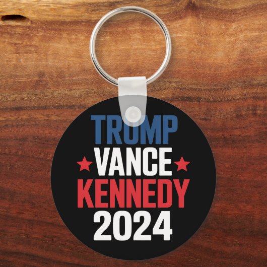 Trump Vance Kennedy President 2024 Sleutelhanger (Voorkant)