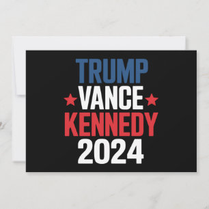Trump Vance Kennedy President 2024 Verkiezing  Kaart