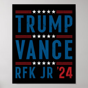 Trump Vance Kennedy President Verkiezing Republike Poster