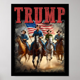 Trump Vance Kennedy presidentsverkiezingen 2024 Poster