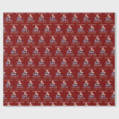 Trump Vance Kerstman maakt kerst weer geweldig roo Cadeaupapier (Vlak)