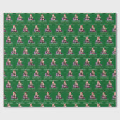 Trump Vance Kerstman maakt kerst weer groen Cadeaupapier (Vlak)