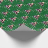 Trump Vance Kerstman maakt kerst weer groen Cadeaupapier (Hoek)