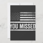 Trump Vance Lelijke Kersttrui Kaart (Voorkant)