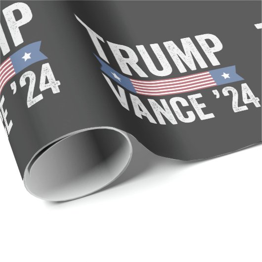 Trump Vance Lelijke Kersttrui voor Verkiezing Cadeaupapier (Rol Hoek)