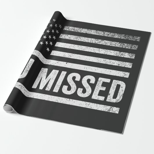 Trump Vance Lelijke Kersttrui voor Verkiezingen Cadeaupapier (Uitgerold)