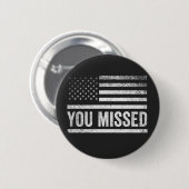 Trump Vance Lelijke Kersttrui voor Verkiezingen Ronde Button 5,7 Cm (Voorkant /achterkant)