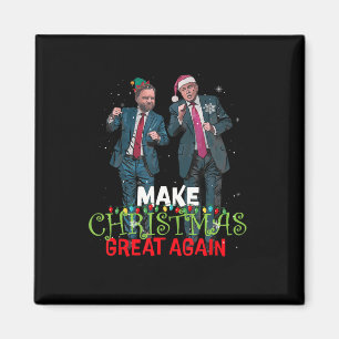 Trump Vance maakt kerst weer geweldig papa's huis Magneet